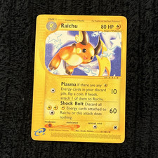 Pokémon TCG Raichu 61/165 Expedition Base Set e-Reader Holo Rare 80HP ENG on eBay