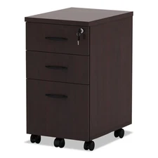 Alera VA572816MY 15.88 in. x 20.5 in. x 28.38 in. 3-Drawer Pedestal - MY New