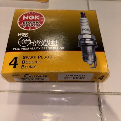 Spark Plugs NGK UR5GP/3547 G-Power Platinum Premium Alloy 4 pack
