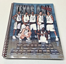 Texas A&M Basketball Media Guide Booklet 1997 1998 97 98 90s Mens Vintage Aggies