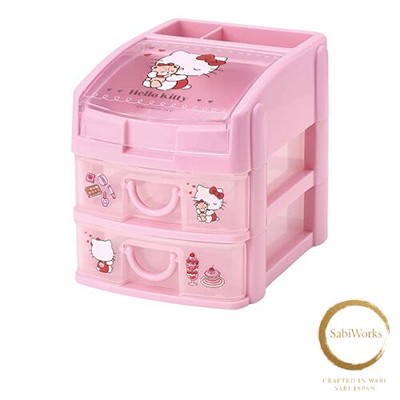 Neu Skater CHE3N-A Mini Truhe Aufbewahrungskoffer Aufbewahrungsbox Hello Kitt...