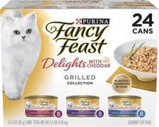 Purina Fancy Feast Delights with Cheddar Grilled Chicken, Free Shipping
