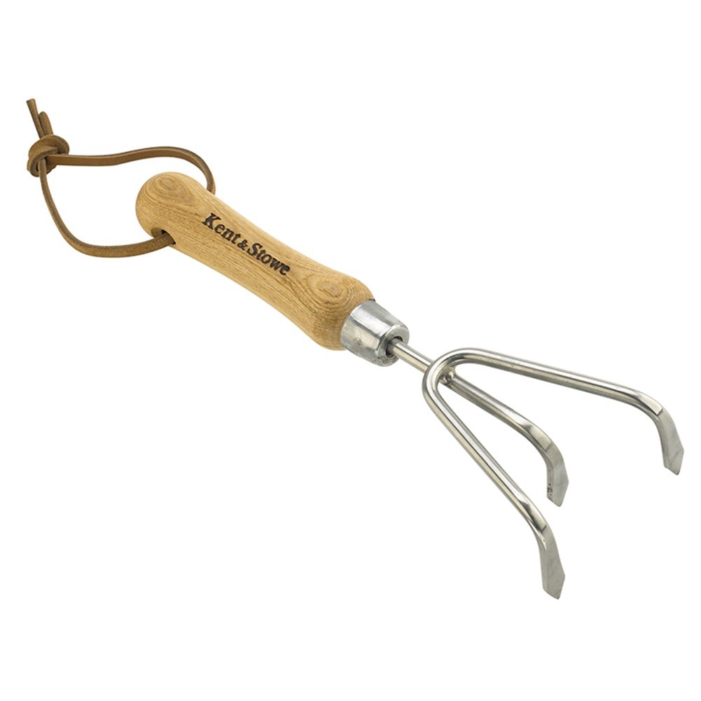 Kent & Stowe Stainless Steel Hand 3-Prong Cultivator, Fsc K/S70100087 - Image 6