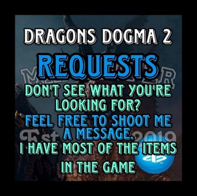 Dragons Dogma 2 In Game Items - Gold - Builds - Weapons - +4 Dragonforged [Ps5]