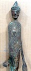 Antique/Vtg Etruscan Haruspex Reproduction Cast 13 ½" Tall Bronze Figure Statue — photo 10