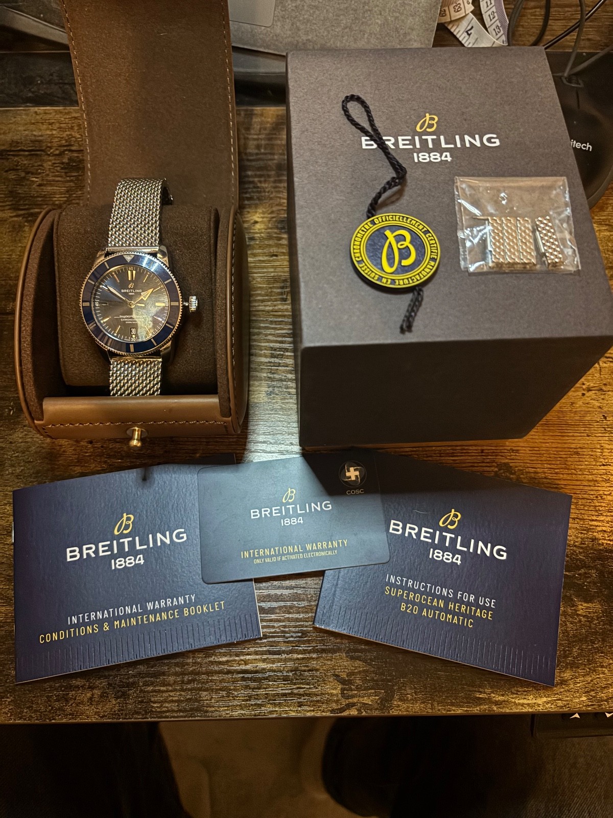 Breitling Superocean Heritage II B20 Blue 2020 - AB2030161C1A1