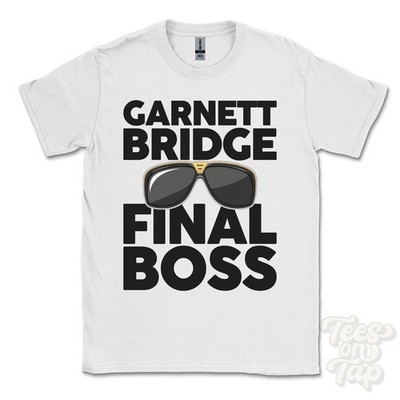 GARNETT BRIDGE FINAL BOSS T-SHIRT lustiges Weihnachtsgeschenk Cumbria Strickland Roger