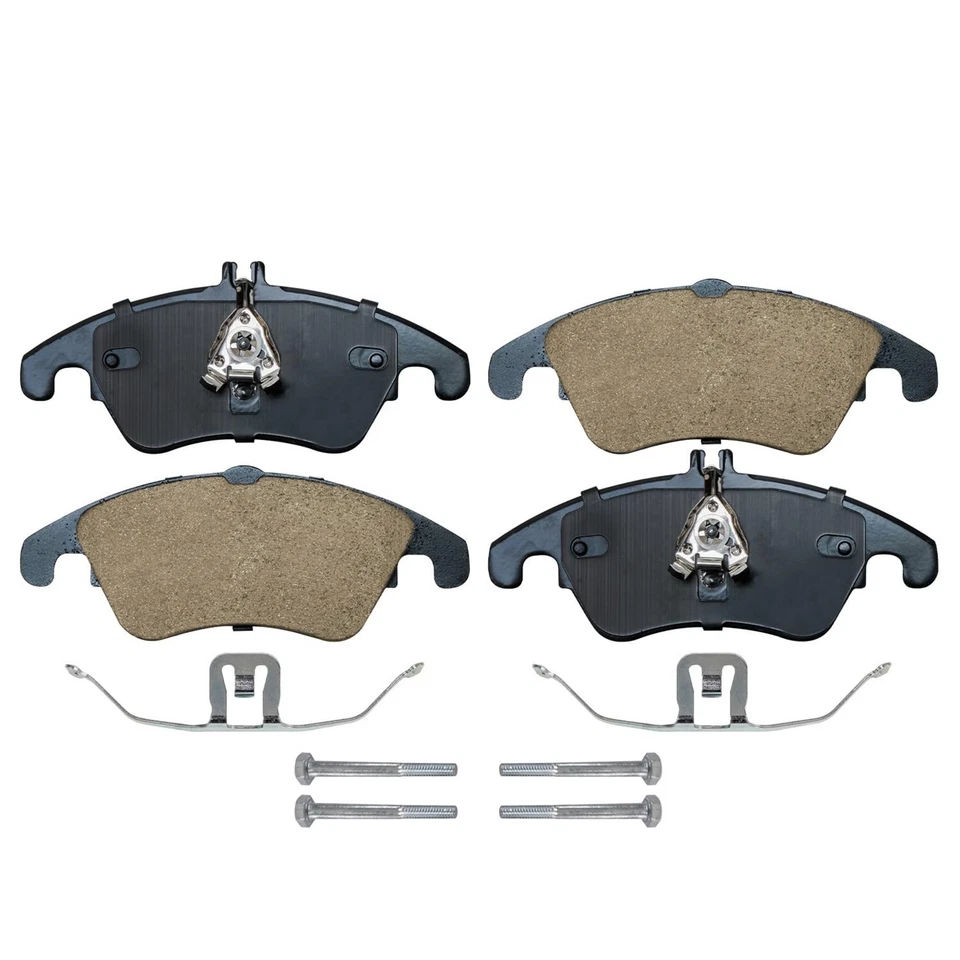 Pastilhas de freio dianteiras de cerâmica para Mercedes-Benz C250 C300 C350 E350 E400 E550 SLK350 - Imagem 2 de 4