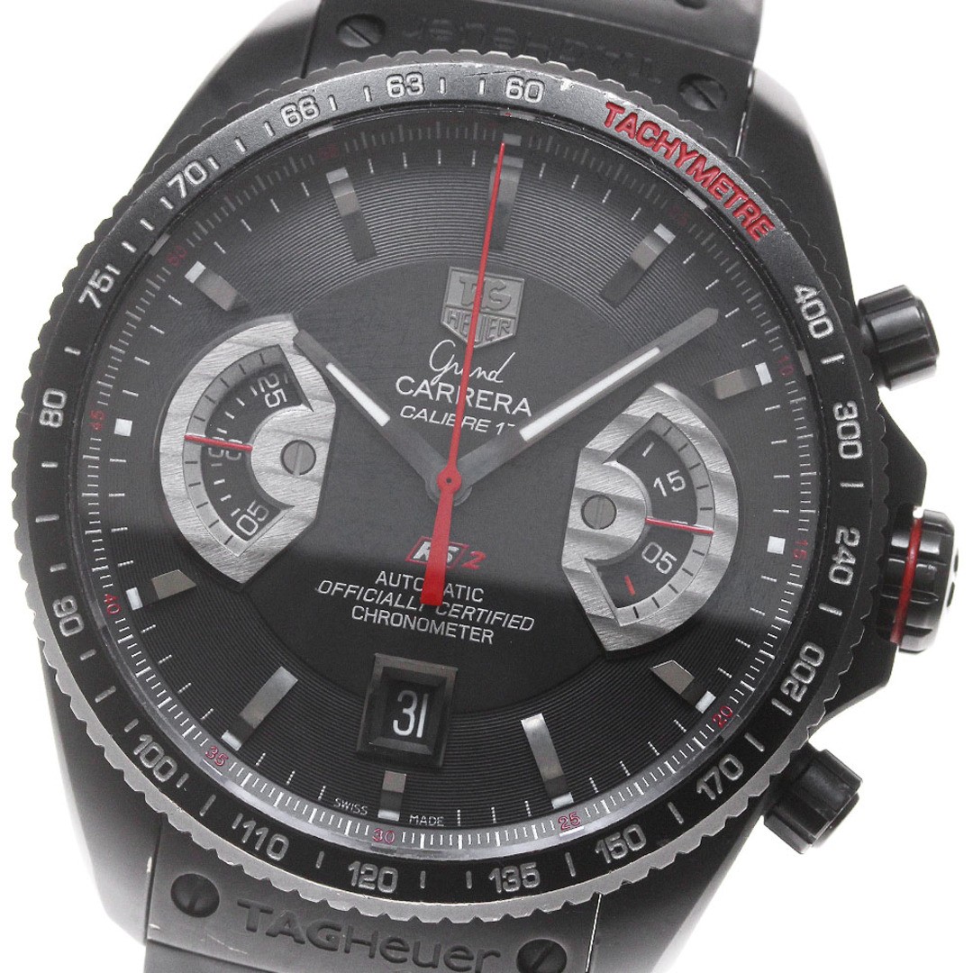 TAG Heuer Grand Carrera RS2 Automatic Chronograph Men's Watch CAV518B