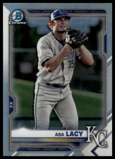 2021 Bowman Draft #BDC-158 Asa Lacy Chrome Refractor