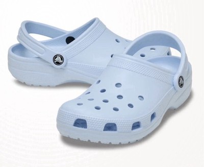 Crocs Classic Clogs Pastel Baby Blue Men s 10 / Women s 12 Brand New