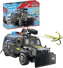 PLAYMOBIL | City Action |SWAT Geländefahrzeug Licht Sound Spielzeug Kinder 71144