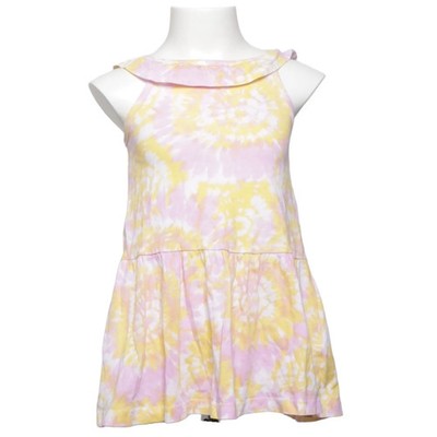 Primark Cares, Kleid, Größe: 104, Gelb/Pink/Weiß/Mehrfarbig, Batik, Mädchen #s3O