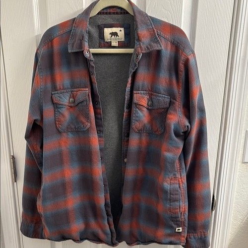 Men's DAKOTA GRIZZLEY Plaid Button-Up Jacket Thermal Lined Size XL - - Photo 2/12