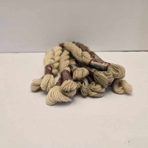 DMC Wool Embroidery Floss Broder Medicis Mixed Color 27.3yd Skein Lot of 12 - Picture 14 of 14
