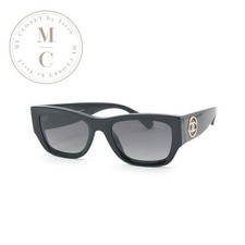 Chanel sunglasses Black White Gold 54mm Asian Fit Used