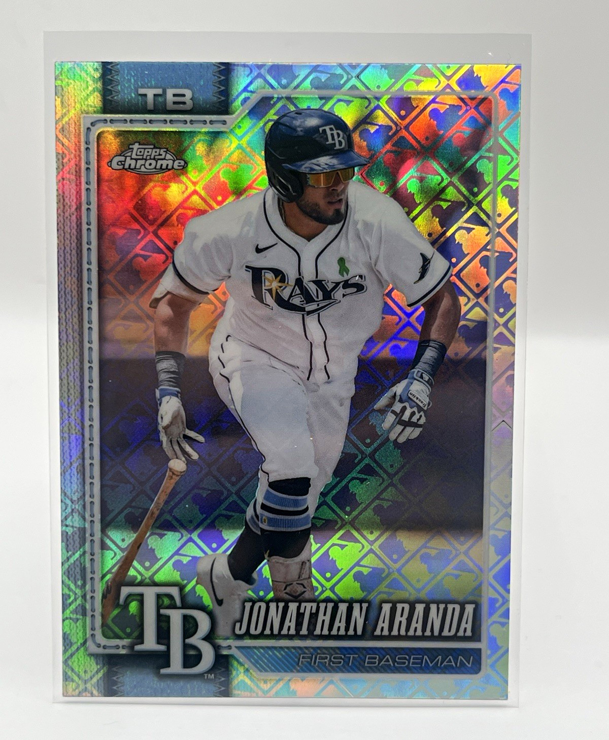 Topps 2026 Chrome Jonathan Aranda #174 Tampa Bay Rays Baseball Card