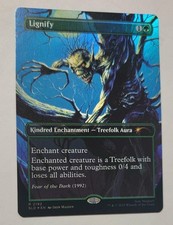 MTG Iron Maiden Lignify (2192) (Rainbow Foil) Secret Lair Foil