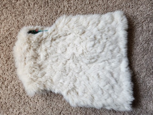Matilda Jane Once Upon A Time Clear Day Reversible Faux Fur Vest Girls Size 6 - Picture 2 of 3
