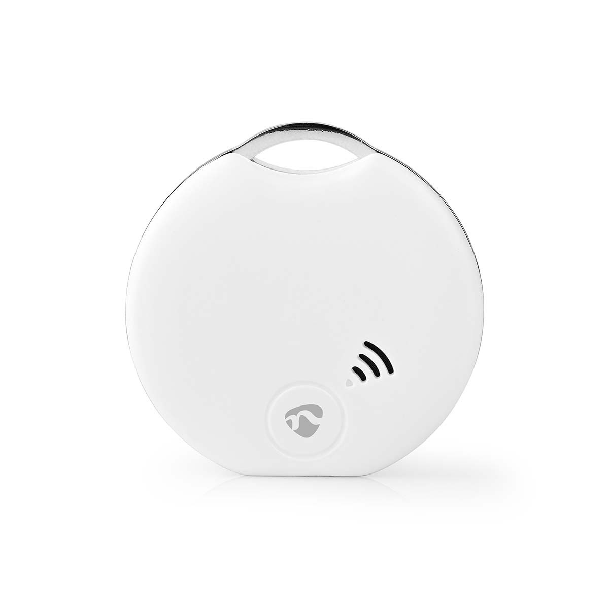 Tracker Bluetooth intelligent Nedis SmartLife blanc avec alarme sonore pour clés et objets