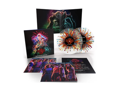 Stranger Things 3 (Fireworks Splatter) 2XLP Kyle Dixon & Michael Stein SEALED