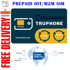 TELTONIKA M2M IOT Tracker SIM - 5 Year, 500MB, 135+ Countries