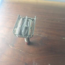 VINTAGE GILLETTE RED TIP B 2 RAZOR    FAT HANDLE   BEAUTIFUL!!!