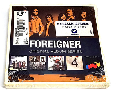 Foreigner Original Album Series CD 5-Disc 2012 R2 522521 Factory Sealed