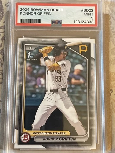 2024 Bowman Draft Konnor Griffin PSA 9 #BD-22 (RC)