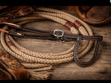 Western Show Trense Einohr Zweiohr Dunkelbraun Braun Westerntrense Ranch Riding