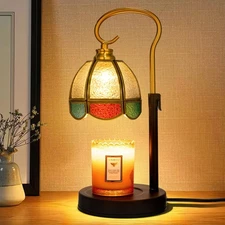 Candle Warmer Lamp with Timer, Dimmable, Adjustable Height, Birthday Gifts fo...