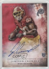 2015 Topps Inception Rookie Auto Red 46/75 Jamison Crowder #RA-34 Auto 9mc