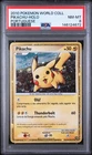 2010 POKEMON WORLD COLLECTION PORTUGUESE PIKACHU-HOLO PSA 8