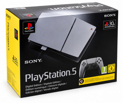Sony PlayStation 5 Digital Edition 30th Anniversary 1TB PS5 Slim Neu & OVP