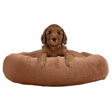 PETMAKER Dog Bed - Donut Pet Bed for Medium Dogs - Dog Bed with Removable Was...