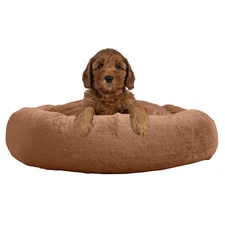 PETMAKER Dog Bed - Donut Pet Bed for Medium Dogs - Dog Bed with Removable Was...