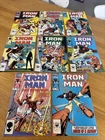Iron Man 201 202 203 204 205 207 208 Vintage Marvel Comics Bundle 1986