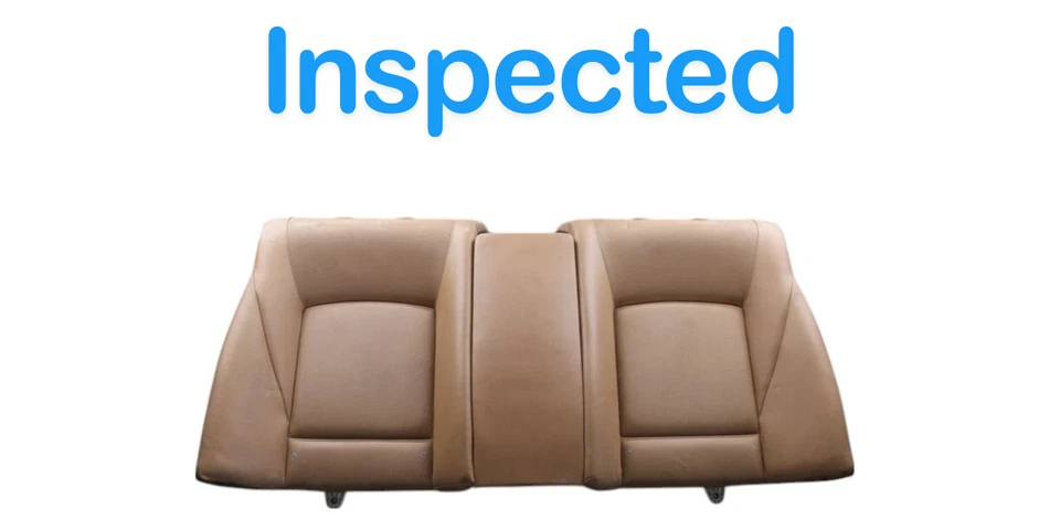 12-15 BMW 740i 740Li 750i Trasero Superior Superior Asiento Cubierta Banco Cojín Fabricante Original Foto 3 de 4