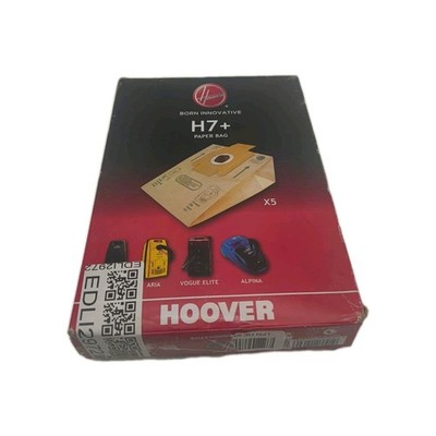 5 Hoover Candy Original Staubsaugerbeutel H7 H7+ Alpina NUR VERPACKUNG BESCHÄDIG