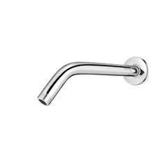 Shower Arm with Flange, 8 Inch Chrome Shower Pipe, Wall Mount Chrome 8IN