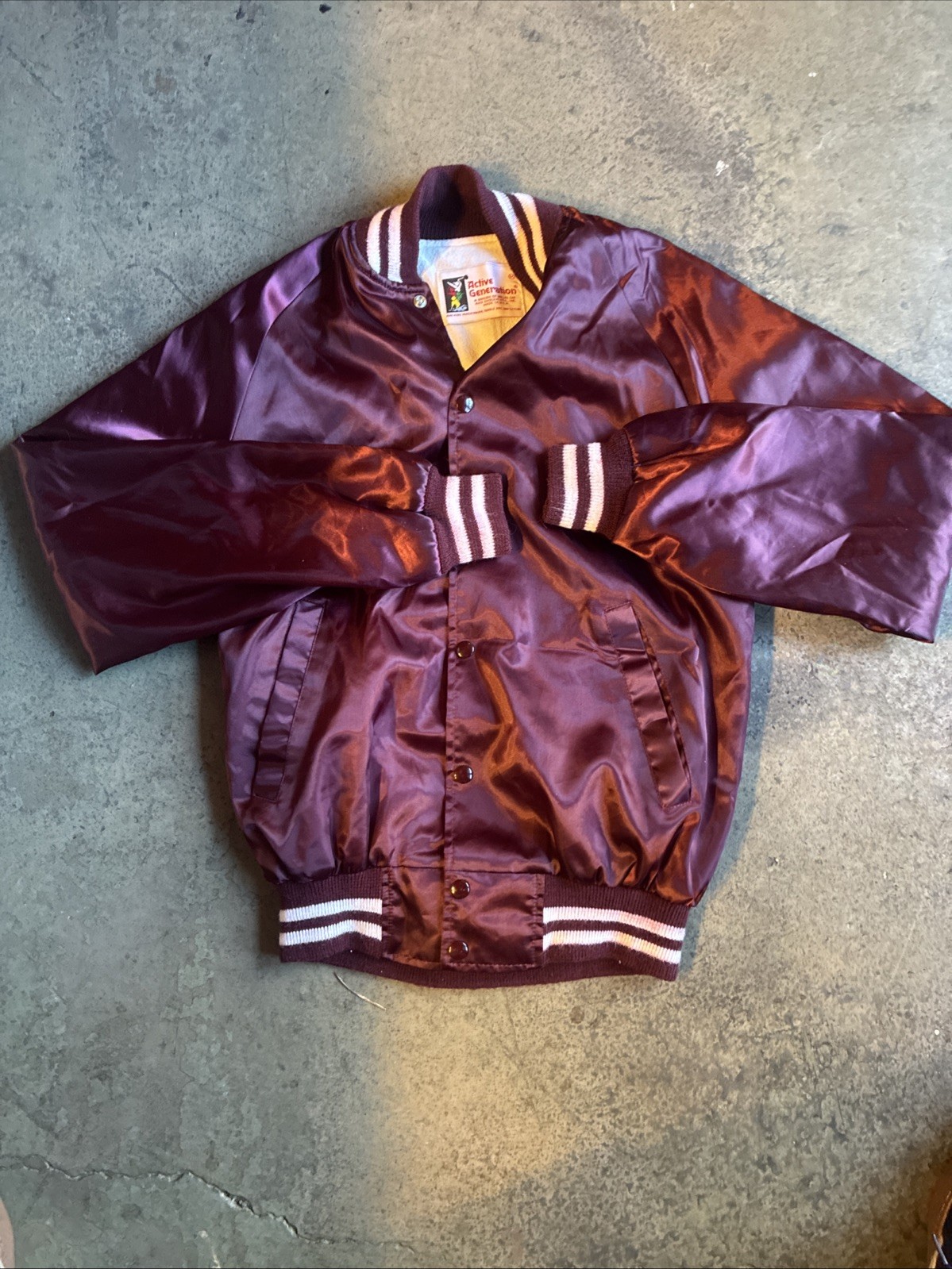 Active Generation Red Satin Jacket - image 1