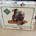 Vintage Charming Tails Like Fine Wine You Improve with Age Mouse Figurine — photo 2