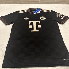 Bayern Munich Black International Club Soccer Fan Jerseys for sale