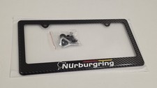Nurburgring Racing 100 Real Carbon Fiber Licence Plate Frame Vw Amg Audi Bmw Nurburgring Racing 100 Real Carbon Fiber Licence Plate Frame Vw Amg Audi Bmw