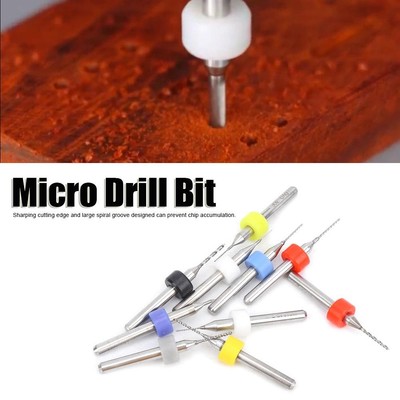 Micro -Bohrer -Bit 20pcs Leichtmetallschaltungsplatine Mini Shank 0,1 mm bis 1