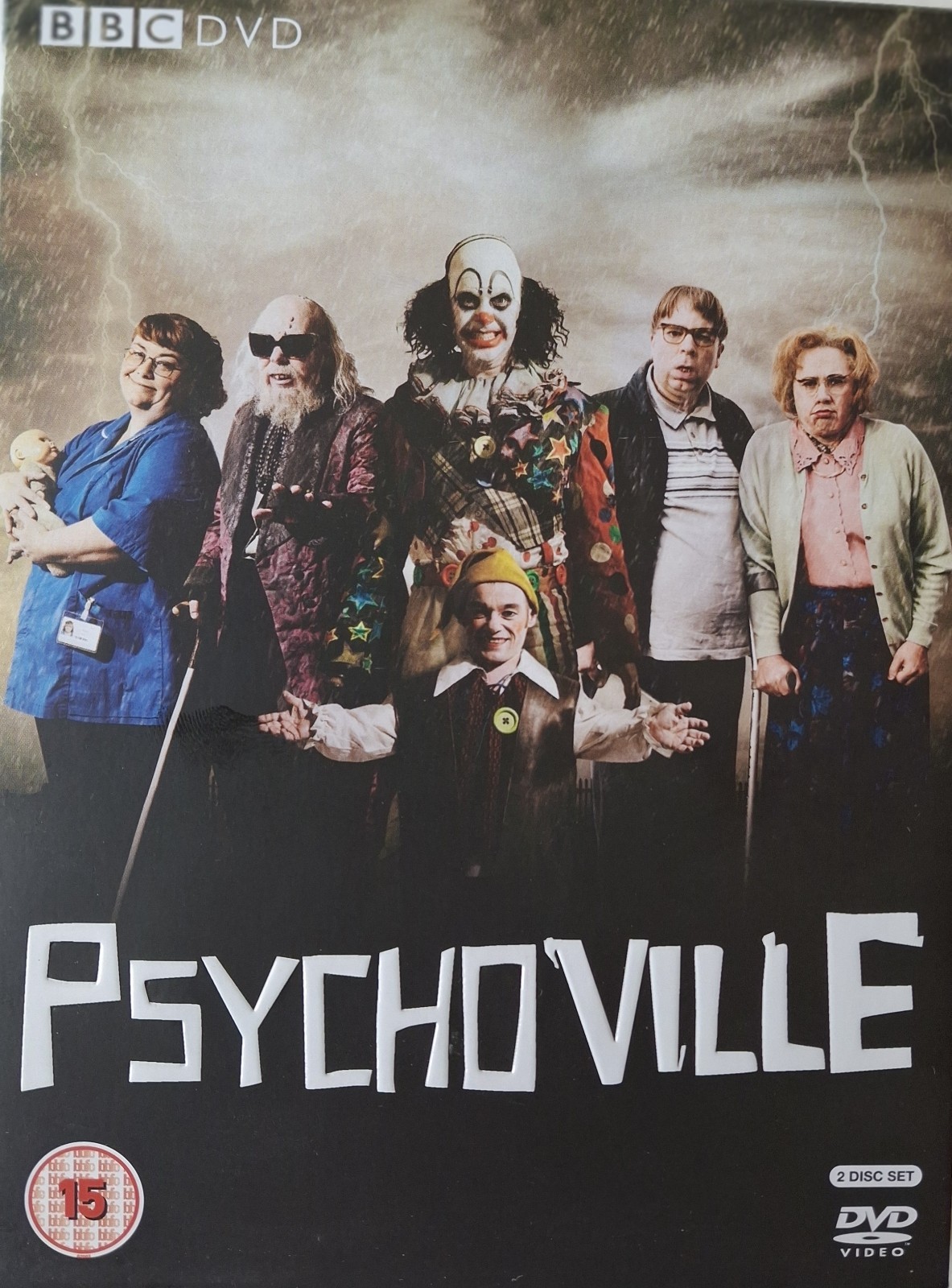 Psychoville - BBC Series 1 Double DVD 2009 Digipack Mint discs