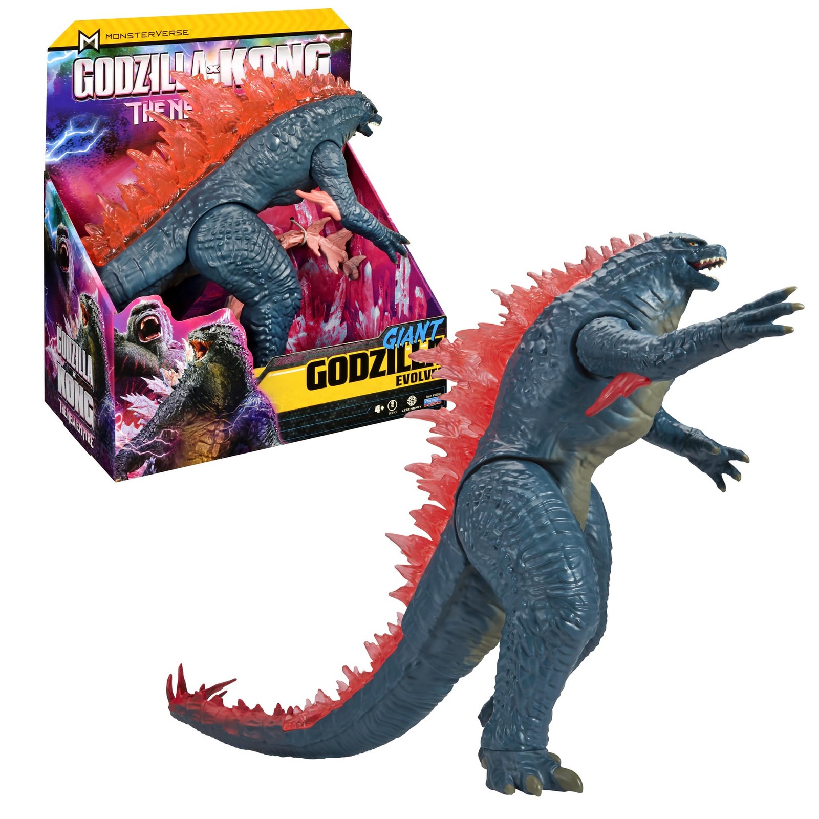 Godzilla x Kong The New Empire 11-дюймовая гигантская игрушечная фигурка Годзиллы Iconi 10190₽