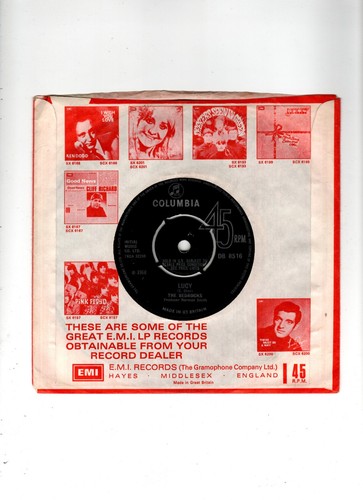THE BEDROCKS - OB-LA-DI, OB-LA-DA / LUCY. UK 1968 ORIG 7" & CO/SLEEVE. VG+ - Picture 2 of 2