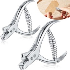 2 Pieces Pattern Notcher Stainless Steel Paper Notcher Punch Tool Designer Ta...