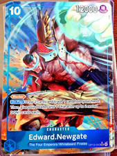 Edward.Newgate (Alternate Art) OP13-042 Carrying On His Will Foil